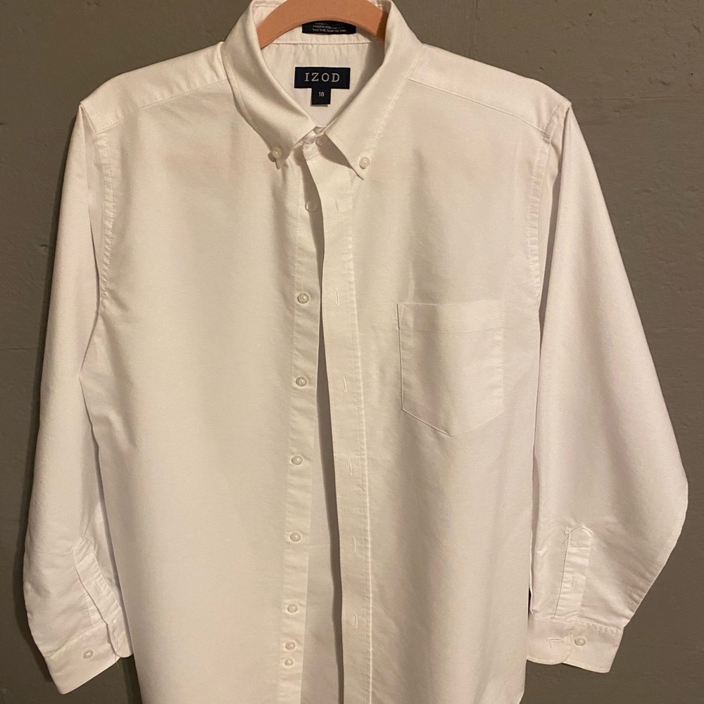 Two button down youth shirts!